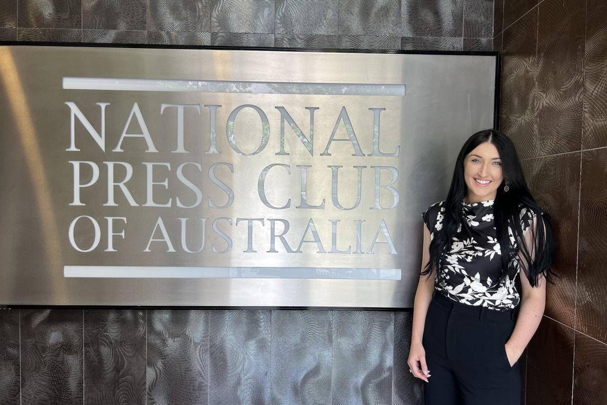 Speaker at the National Press Club
