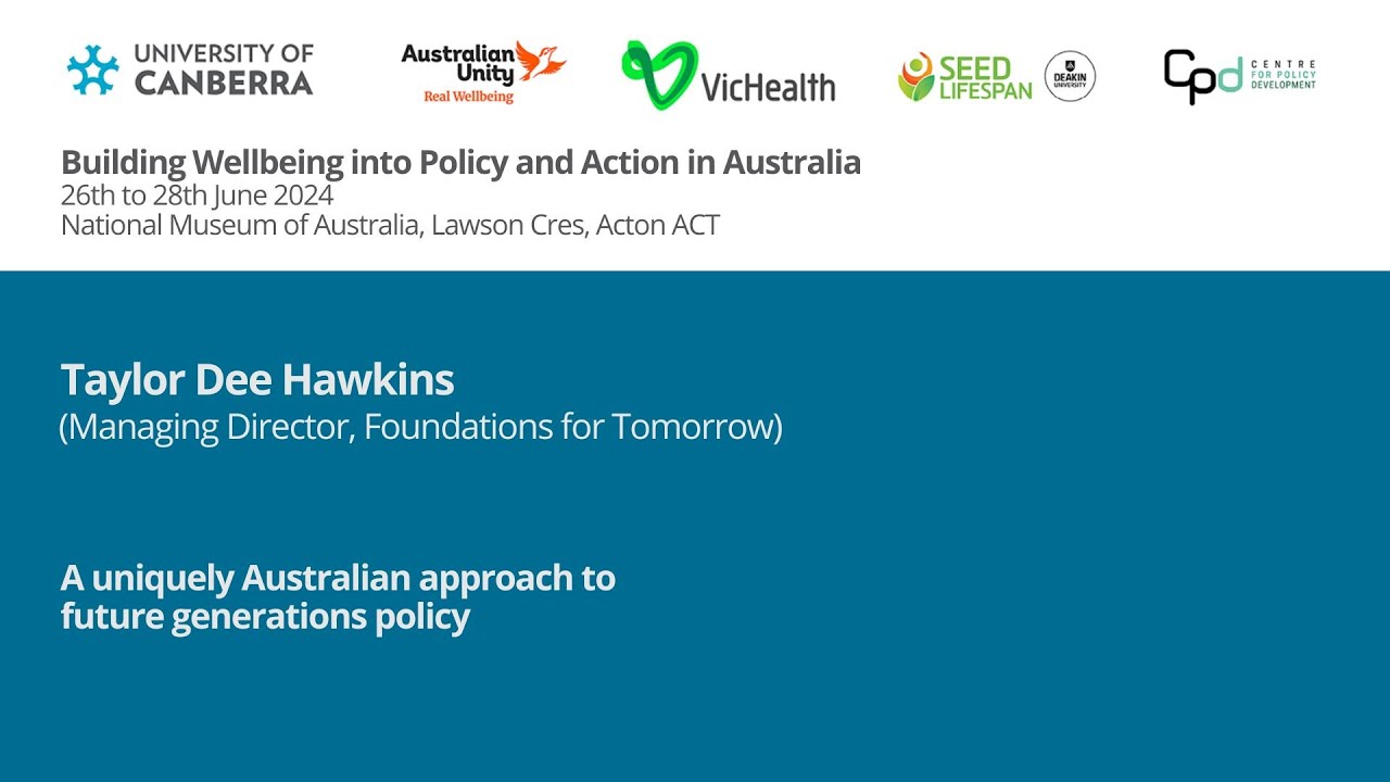 A uniquely Australian approach to future generations policy