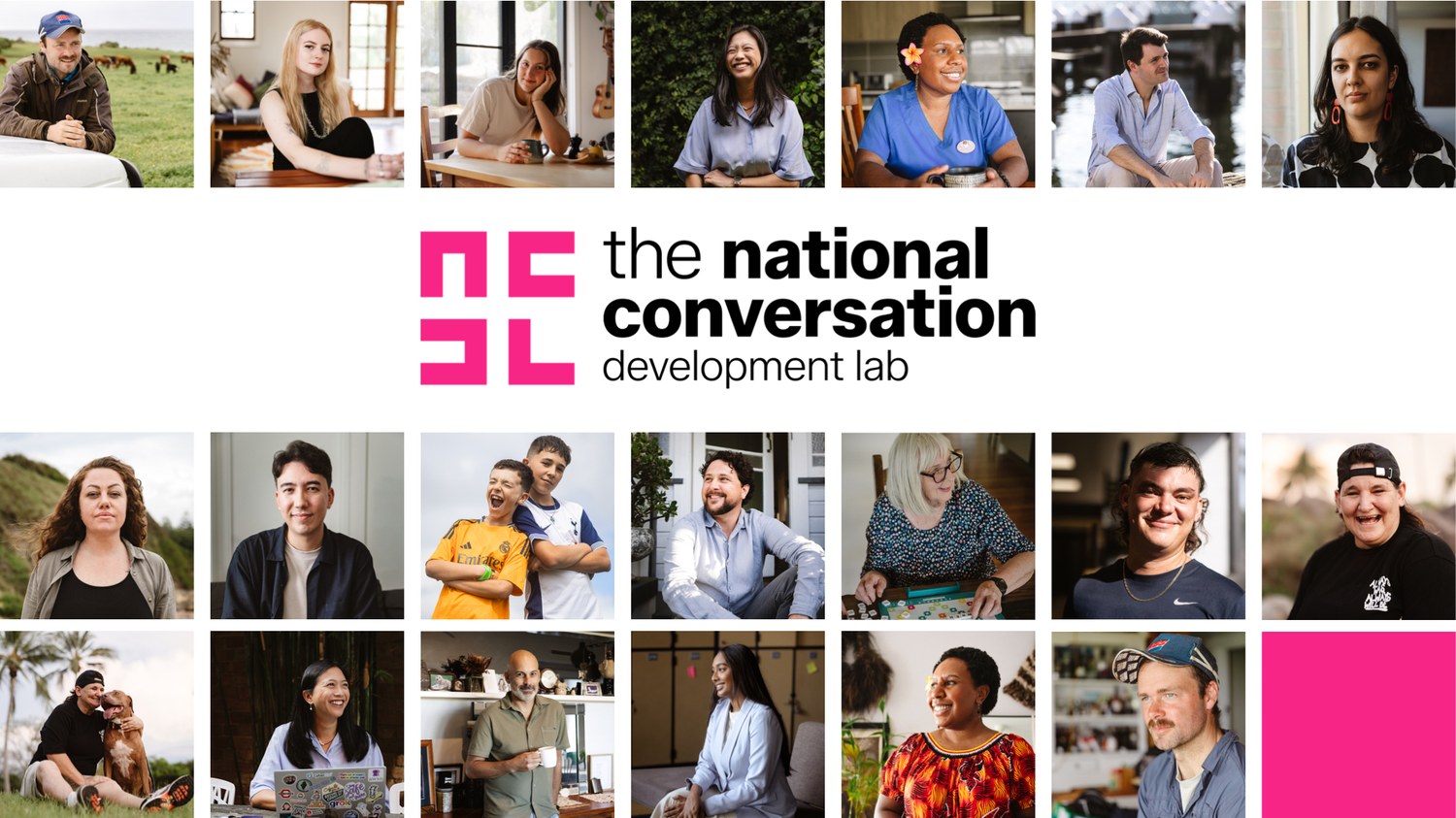 The launch of the National Conversation Development Lab